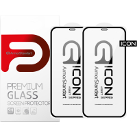 Скло захисне Armorstandart Icon 3D iPhone 12 Pro Max Black 2pcs (ARM59890) Diawest