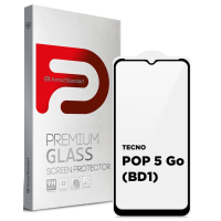 Скло захисне Armorstandart Full Glue TECNO POP 5 Go (BD1) Black (ARM65314) Diawest