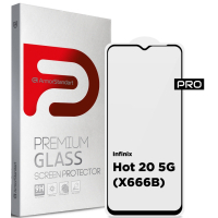 Скло захисне Armorstandart Pro Infinix Hot 20 5G (X666B) Black (ARM64672) Diawest