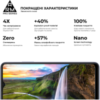 Скло захисне Armorstandart Pro OPPO A17 4G/A17k 4G Black (ARM64843) Diawest