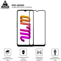 Скло захисне Armorstandart Pro Realme C30/C30s/C33 Black (ARM64728) Diawest