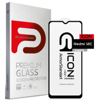 Скло захисне Armorstandart Icon Xiaomi Redmi 12C Black (ARM67042) Diawest