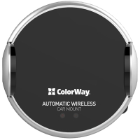 Универсальный автодержатель ColorWay AutoSense Wireless Charger 2 15W Black (CW-CHAW036Q-BK) Diawest