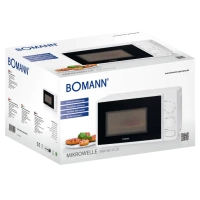 Мікрохвильова піч Bomann MW 6014 CB white (MW6014CB white) Diawest