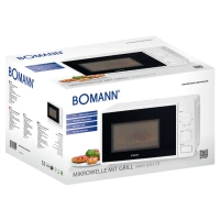 Микроволновая печь Bomann MWG 6015 CB white (MWG6015CB white) Diawest