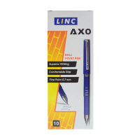 Ручка кулькова LINC AXO Roller 0,7 мм синя (410975) Diawest