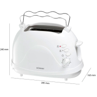 Тостер Bomann TA 246 CB white Diawest