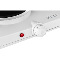 Настольная плита ECG EV 2512 White Diawest