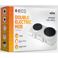 Настольная плита ECG EV 2512 White Diawest