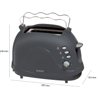 Тостер Bomann TA 246 CB grey Diawest