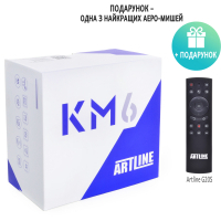 Медіаплеєр Artline TvBox KM6 (KM6) Diawest