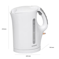 Электрочайник Bomann WK 5011 CB white (WK5011CB white) Diawest