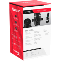 Мікрофон HyperX DuoCast Black (4P5E2AA) Diawest
