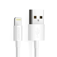 Дата кабель USB 2.0 AM to Lightning 1.8m 2.1A MFI White Choetech (IP0027-WH) Diawest