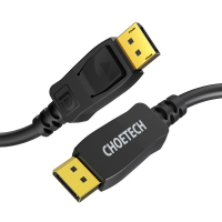 Кабель мультимедийный Display Port to Display Port 2.0m V1.4 8K 60Hz Choetech (XDD01-BK) Diawest