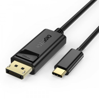Кабель мультимедийный USB-C to DisplayPort 1.8m 4K 60Hz Choetech (XCP-1801BK) Diawest