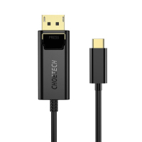 Кабель мультимедийный USB-C to DisplayPort 1.8m 4K 60Hz Choetech (XCP-1801BK) Diawest