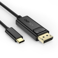 Кабель мультимедийный USB-C to DisplayPort 1.8m 4K 60Hz Choetech (XCP-1801BK) Diawest
