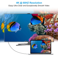 Кабель мультимедийный USB-C to DisplayPort 1.8m 4K 60Hz Choetech (XCP-1801BK) Diawest