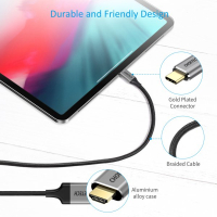 Кабель мультимедійний USB-C to HDMI 1.8m 4K 60Hz Choetech (CH0021-BK) Diawest