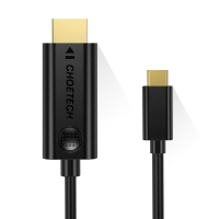 Кабель мультимедійний USB-C to HDMI 3.0m 4K 30Hz Choetech (XCH-0030BK) Diawest