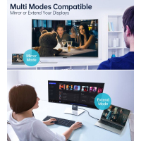 Кабель мультимедийный USB-C to DisplayPort 1.8m 8K 30Hz Choetech (XCP-1803-BK) Diawest