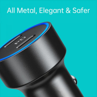Зарядное устройство Choetech car 2хUSB-C 40W PD black (С0054-BK) Diawest