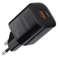 Зарядний пристрій Choetech GaN USB-A/USB-C 33W QC3.0/PD/PPS (PD5006-EU-BK) Diawest