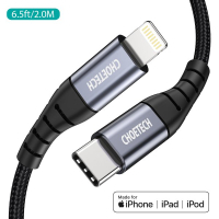 Дата кабель USB-C to Lightning 2.0m MFI Choetech (IP0041-BK) Diawest