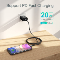 Дата кабель USB-C to Lightning 2.0m MFI Choetech (IP0041-BK) Diawest