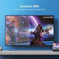 Кабель мультимедийный HDMI to HDMI 2.0m V.2.1 8K 60Hz HDR10 HLG 48Gbps YUV 444 Choetech (XHH01-BK) Diawest