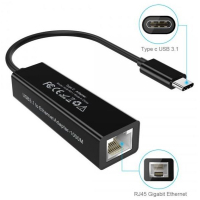 Адаптер USB-C to Gigabit Ethernet Choetech (HUB-R01) Diawest