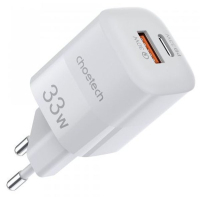 Зарядний пристрій Choetech GaN USB-A/USB-C 33W QC3.0/PD/PPS (PD5006-EU-WH) Diawest