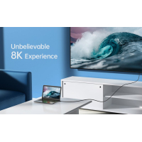 Кабель мультимедійний HDMI to HDMI 2.0m V.2.1 8K 60Hz HDR10 HLG 48Gbps YUV 444 Choetech (XHH-TP20) Diawest