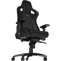 Кресло игровое Noblechairs Epic Series Black/Gold (NBL-PU-GOL-002) Diawest