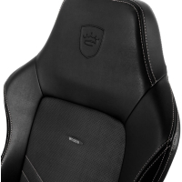 Кресло игровое Noblechairs HERO Black/Platinum White (NBL-HRO-PU-BPW) Diawest
