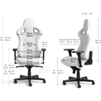 Кресло игровое Noblechairs Epic White Edition (NBL-EPC-PU-WED) Diawest