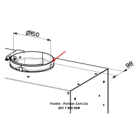 Витяжка кухонна Franke Box Flush EVO FBFE BK MATT A70 (305.0665.365) Diawest