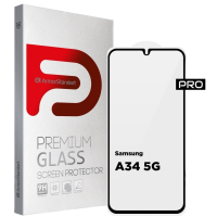 Скло захисне Armorstandart Pro Samsung A34 5G (A346) Black (ARM66207) Diawest
