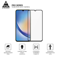 Скло захисне Armorstandart Pro Samsung A34 5G (A346) Black (ARM66207) Diawest