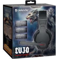 Навушники Defender Сujo Black-Red (64505) Diawest