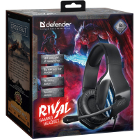 Навушники Defender Rival Black (64565) Diawest