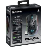 Мишка Defender Warlock GM-709L RGB Wireless Black (52709) Diawest