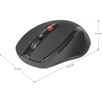 Мишка Defender Ultra MM-315 Wireless Black (52315) Diawest