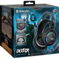 Навушники Defender Dexter RGB Black (64595) Diawest