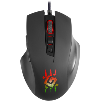 Мишка Defender Wolverine GM-700L RGB USB Black (52700) Diawest
