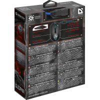 Мишка Defender Sleipnir GM-927 USB Black+ Килимок (52927) Diawest