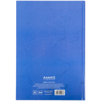 Книга записная Axent Liberty А4, 96 листов, клетка, синяя (8422-551-A) Diawest