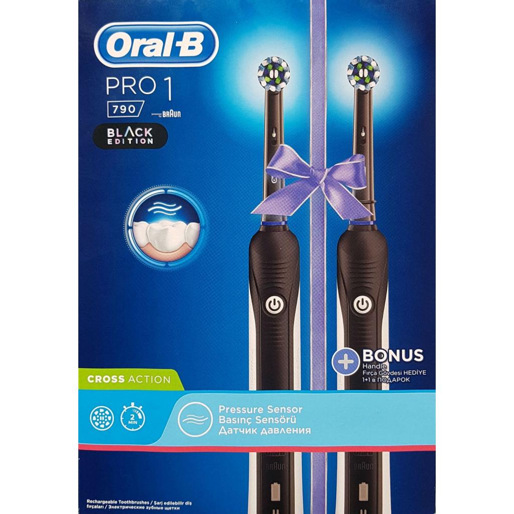 Электрическая зубная щетка Oral-B PRO 790 Cross Action (2 шт.) Diawest