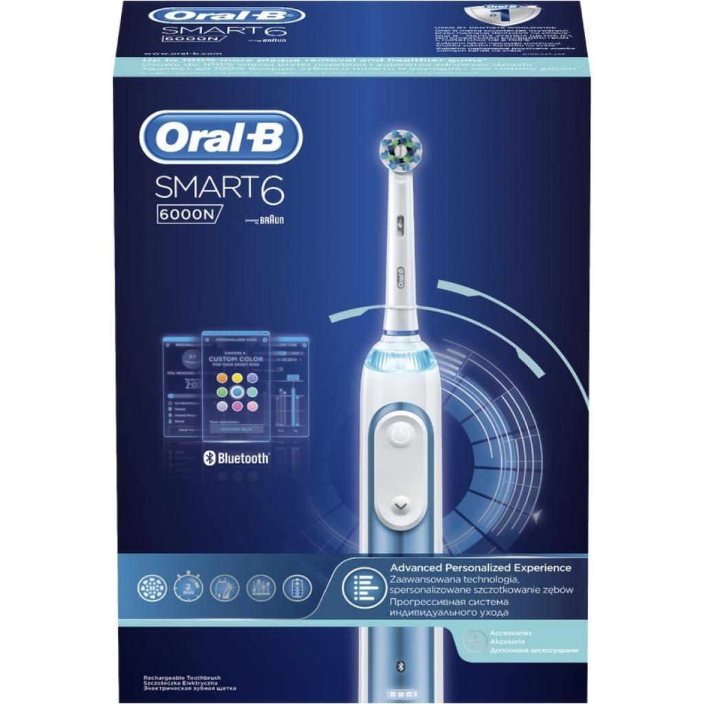 Электрическая зубная щетка Oral-B Smart 6 6000n D 700.535.5XP CR Diawest